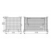 Paletové hradenie 1200x800 – Light 1