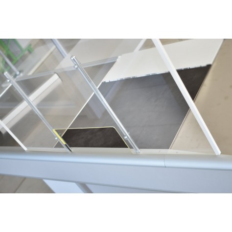 Ochranný štít plexi 90x75x0.5 cm