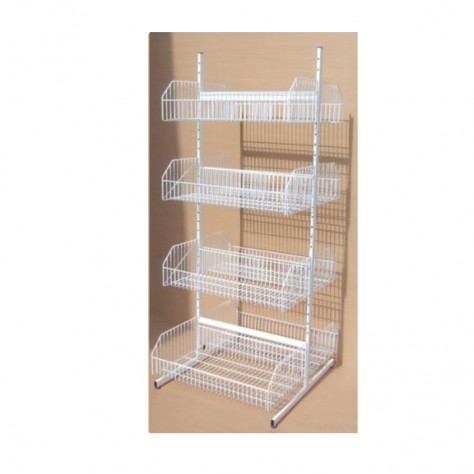 Stojan s drôtenými košmi obojstranný