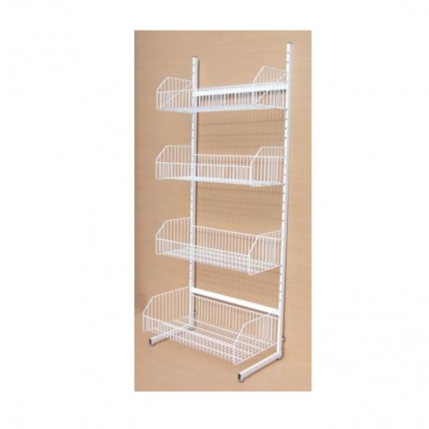 Stojan s drôtenými košmi jednostranný