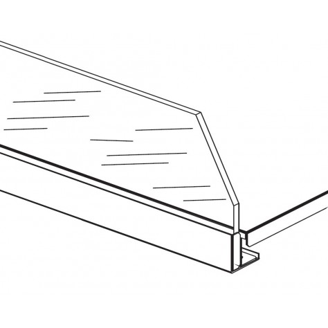 Zábrana SU plexi – 100mm