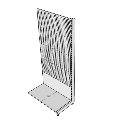 Regál SU210-5D4 prípojný
