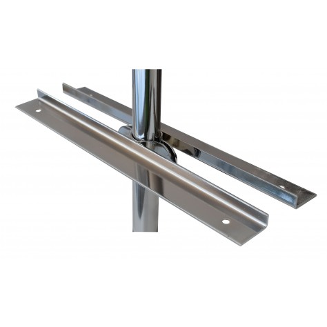 Držiak police obojstranný