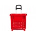 Kôš nákupný na dvoch kolieskach