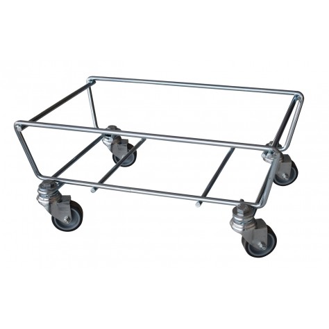 Vozík pod košíky bez rukoväte